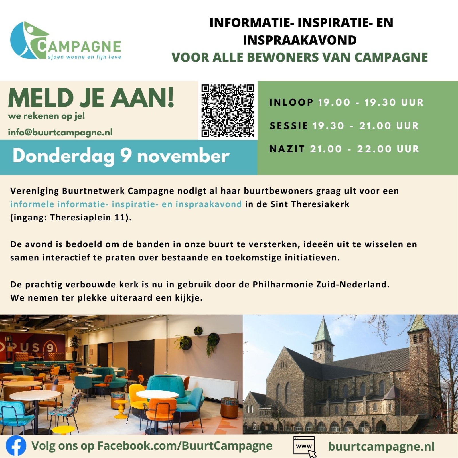 Donderdag 9 november | Theresiakerk in Biesland